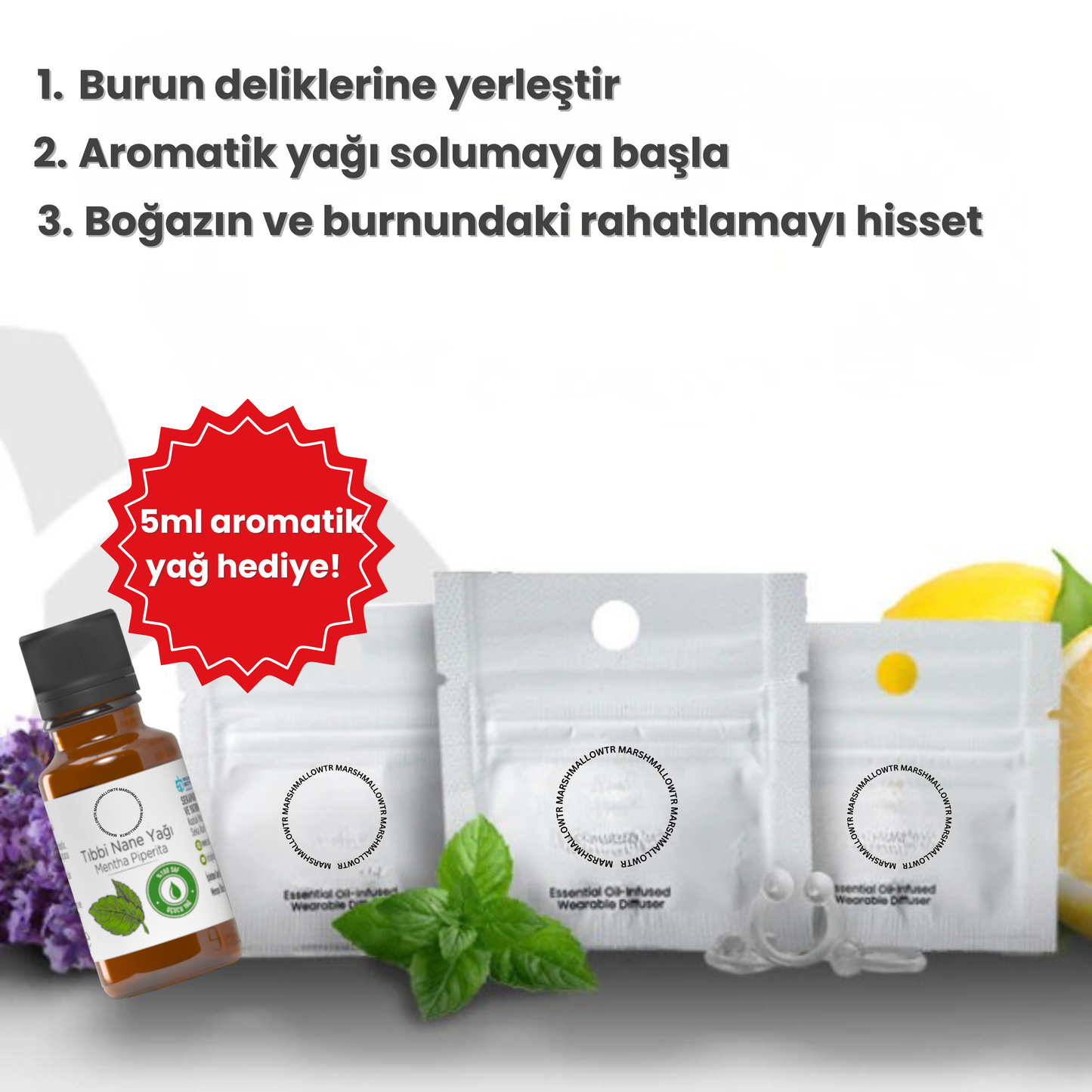 Burun Aromaterapi Aparatı